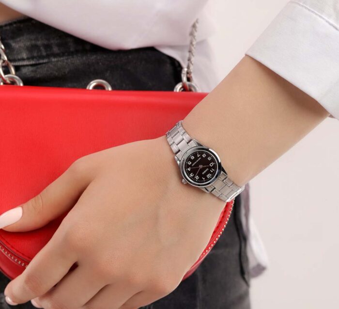 ساعت مچی زنانه کاسیو مدل CASIO-LTP-V001D-1B