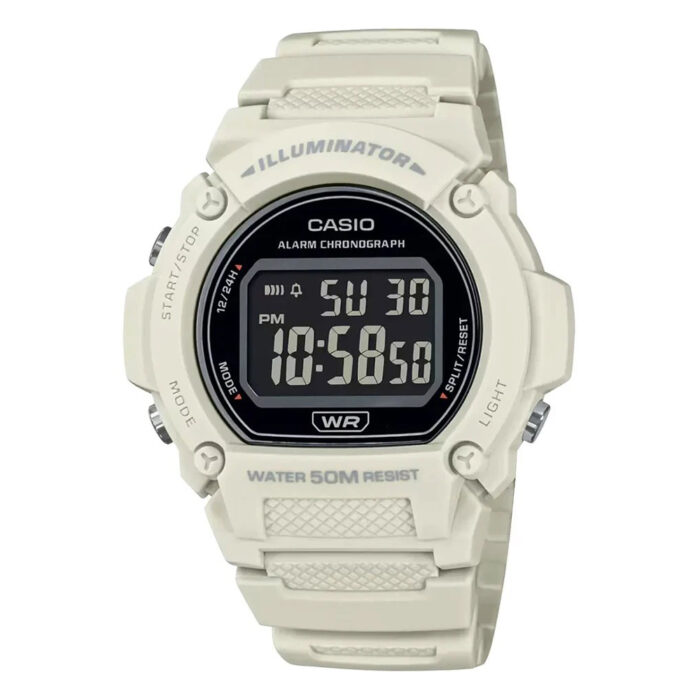 ساعت مچی مردانه کاسیو CASIO W-219HC-8B